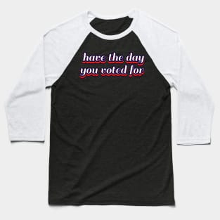 Anti-Trump Baseball T-Shirt